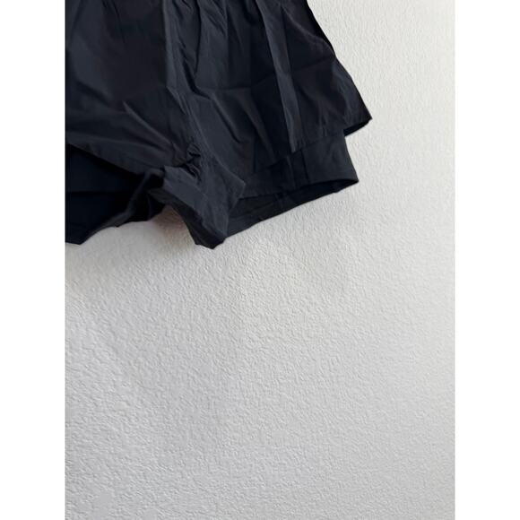 NWOT Women's Workout Gym Shorts Running Quick Dry Pockets Black Medium - Picture 7 of 12